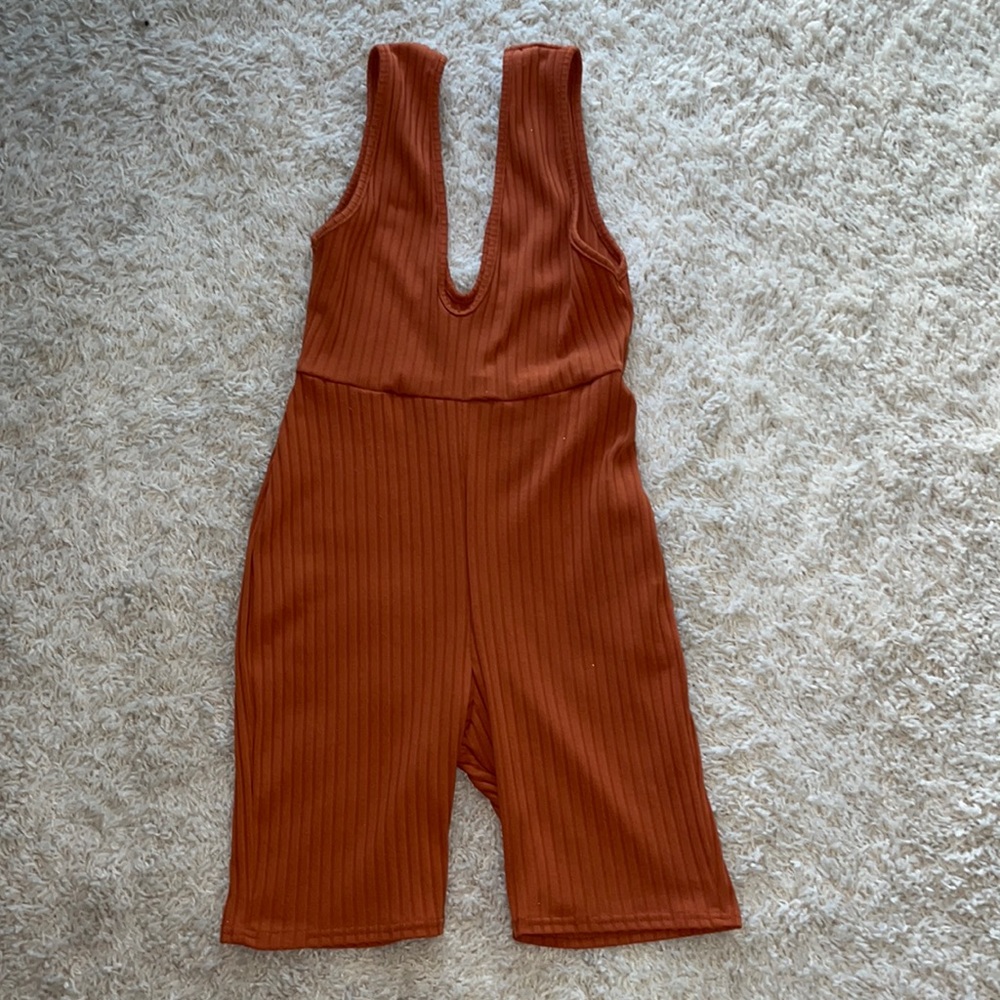 Orange Romper from PLT